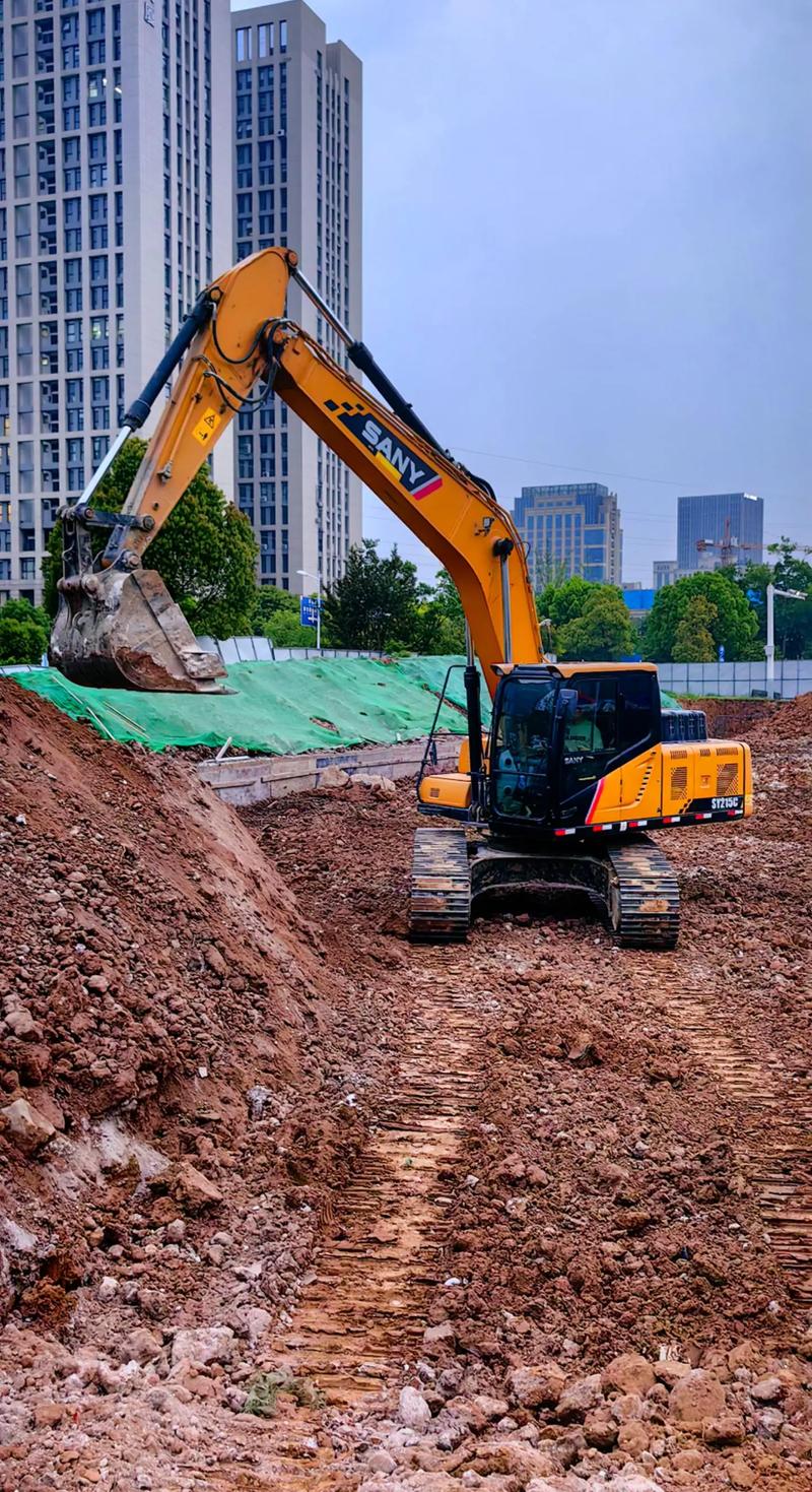 #工程机械设备 精彩四月,完美收工!#雨污分流市政工程