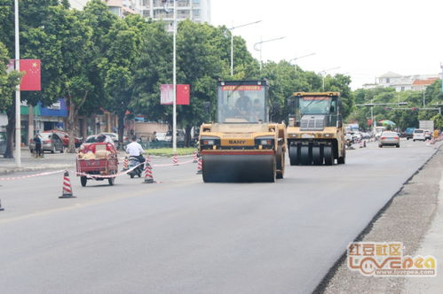 新型环保沥青材料首次投入北海市政道路工程使用